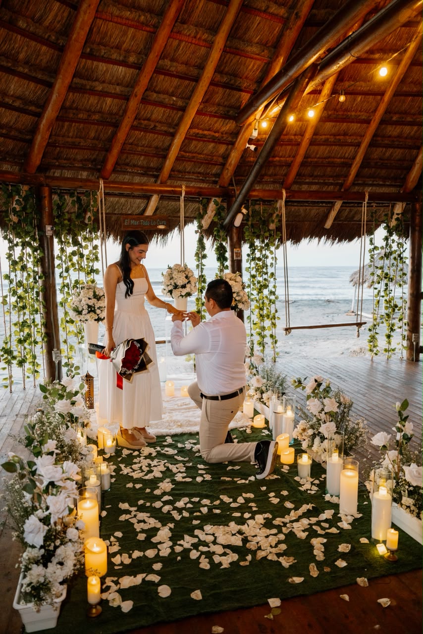 Franklin pidiendo matrimonio a Emily